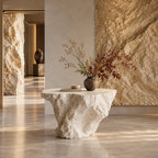 Silent Escarpment — Sculptural Stone-Form Functional Art