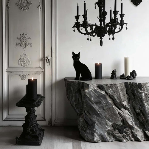 Black Rock — Sculptural Coffee Table & Space Statement - JART TEAM