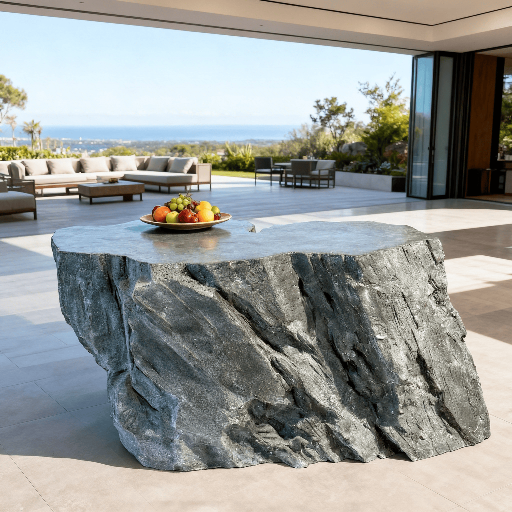 Blackstone – Coffee Table with Bold Stone Elegance - JART TEAM