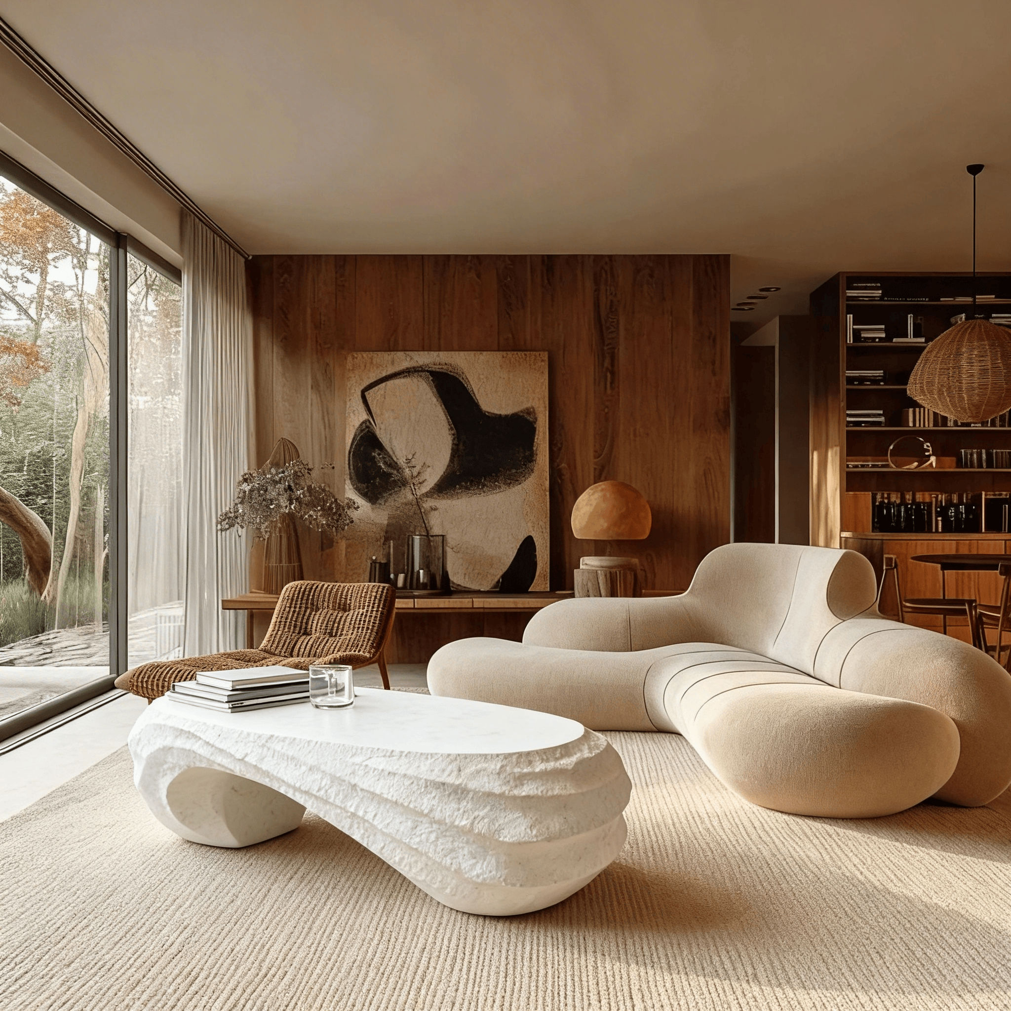 Flow Rhythm – The Coffee Table of Graceful Curves - JART TEAM