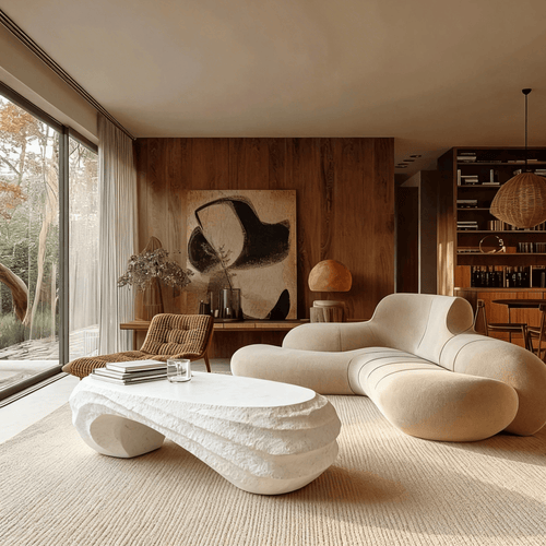 Flow Rhythm – The Coffee Table of Graceful Curves - JART TEAM