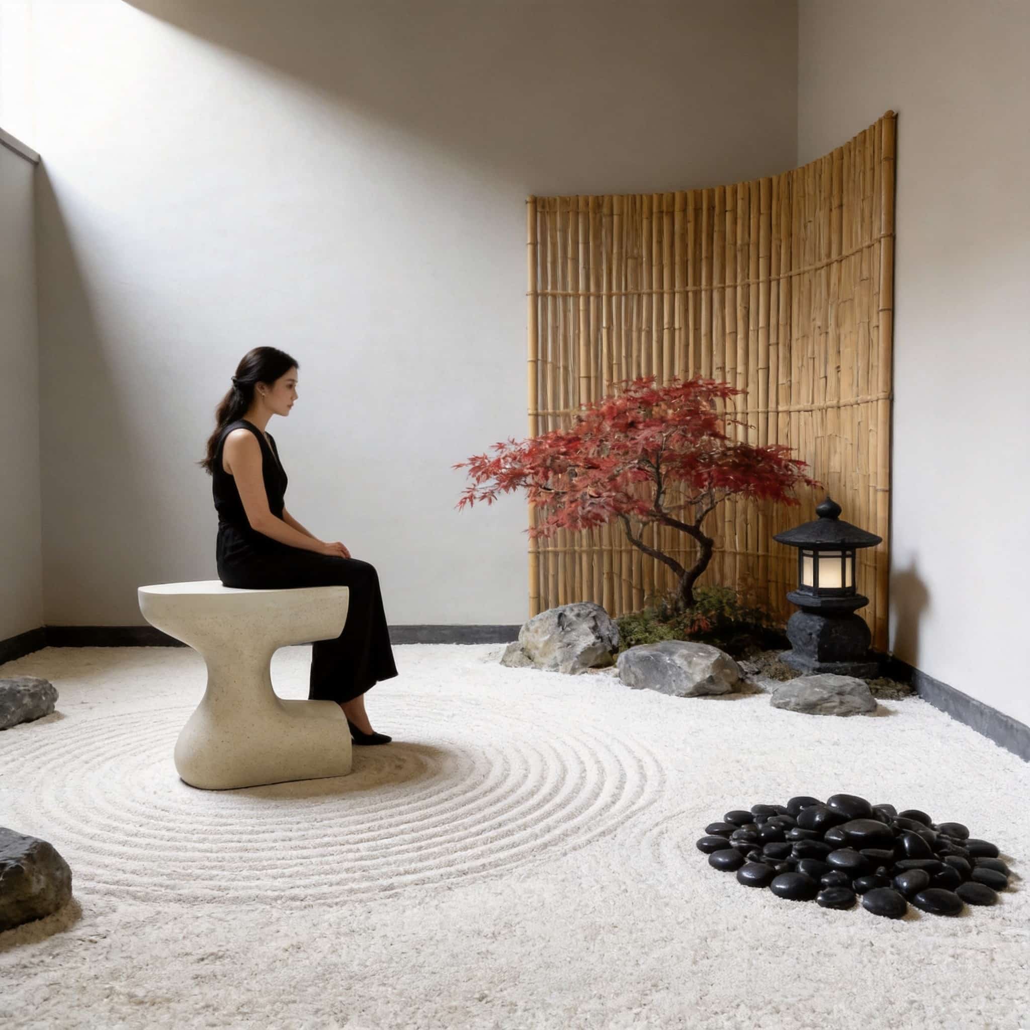 Forma Nature - Inspired Sculptural Stool Artful Multi - Use Statement Piece - JART TEAM