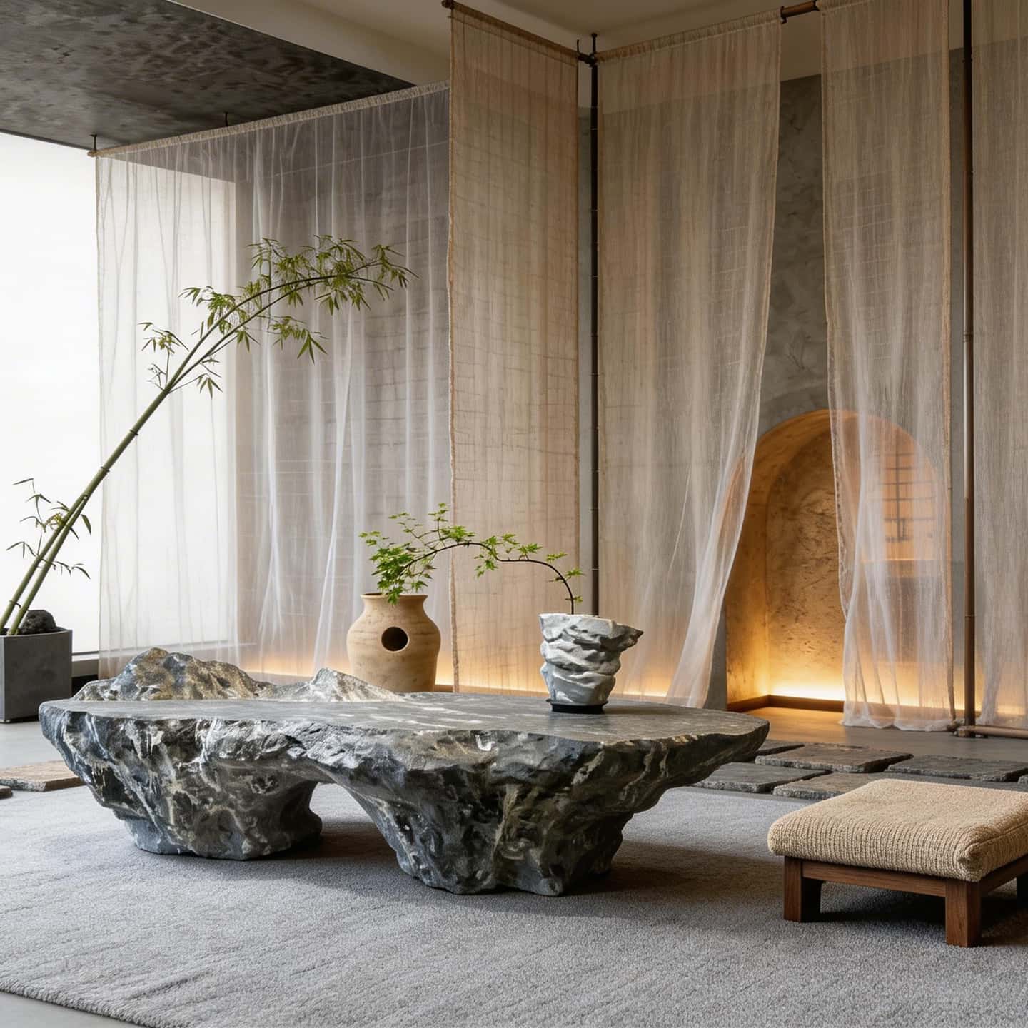 Mountain Stream – Coffee Table Where Nature's Poetry Finds Form - JART TEAM