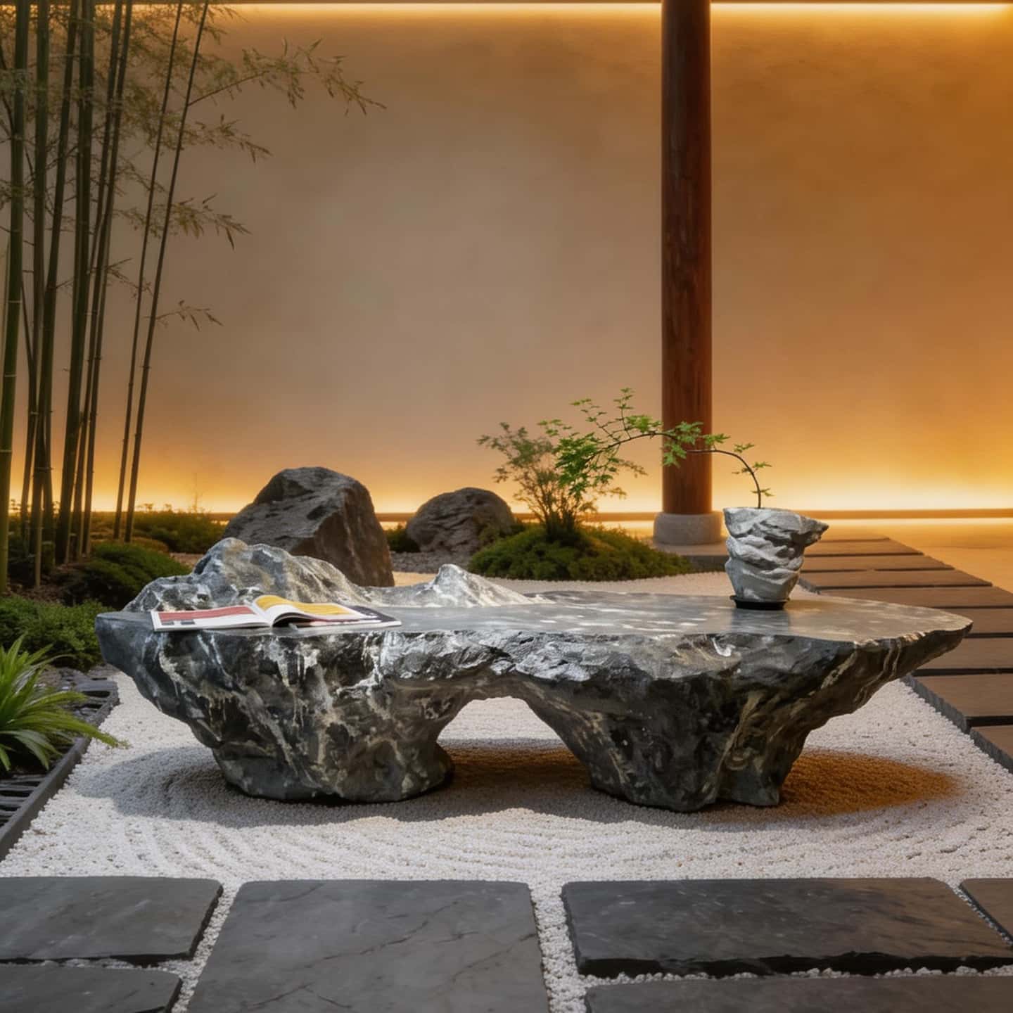 Mountain Stream – Coffee Table Where Nature's Poetry Finds Form - JART TEAM