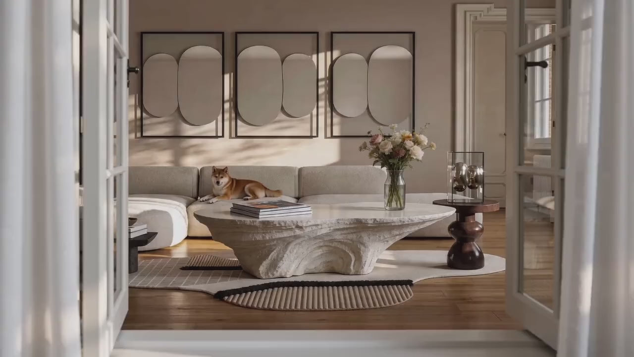 Rock Whisper – A Living Sculptural Coffee Table Inspired by Rocks