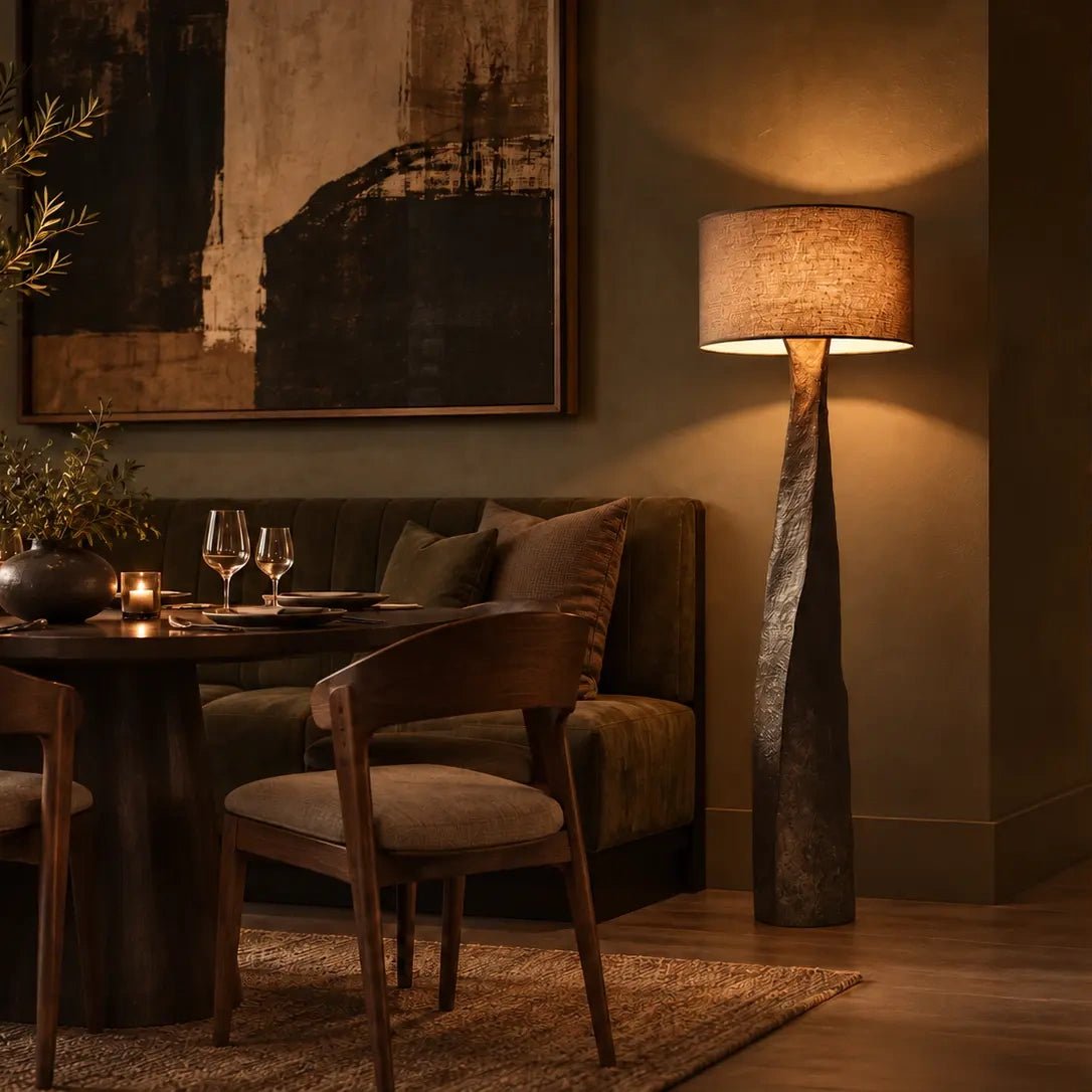 Riven Spire | Sculptural Floor Lamp Inspired by Weathered Rock - JART TEAM