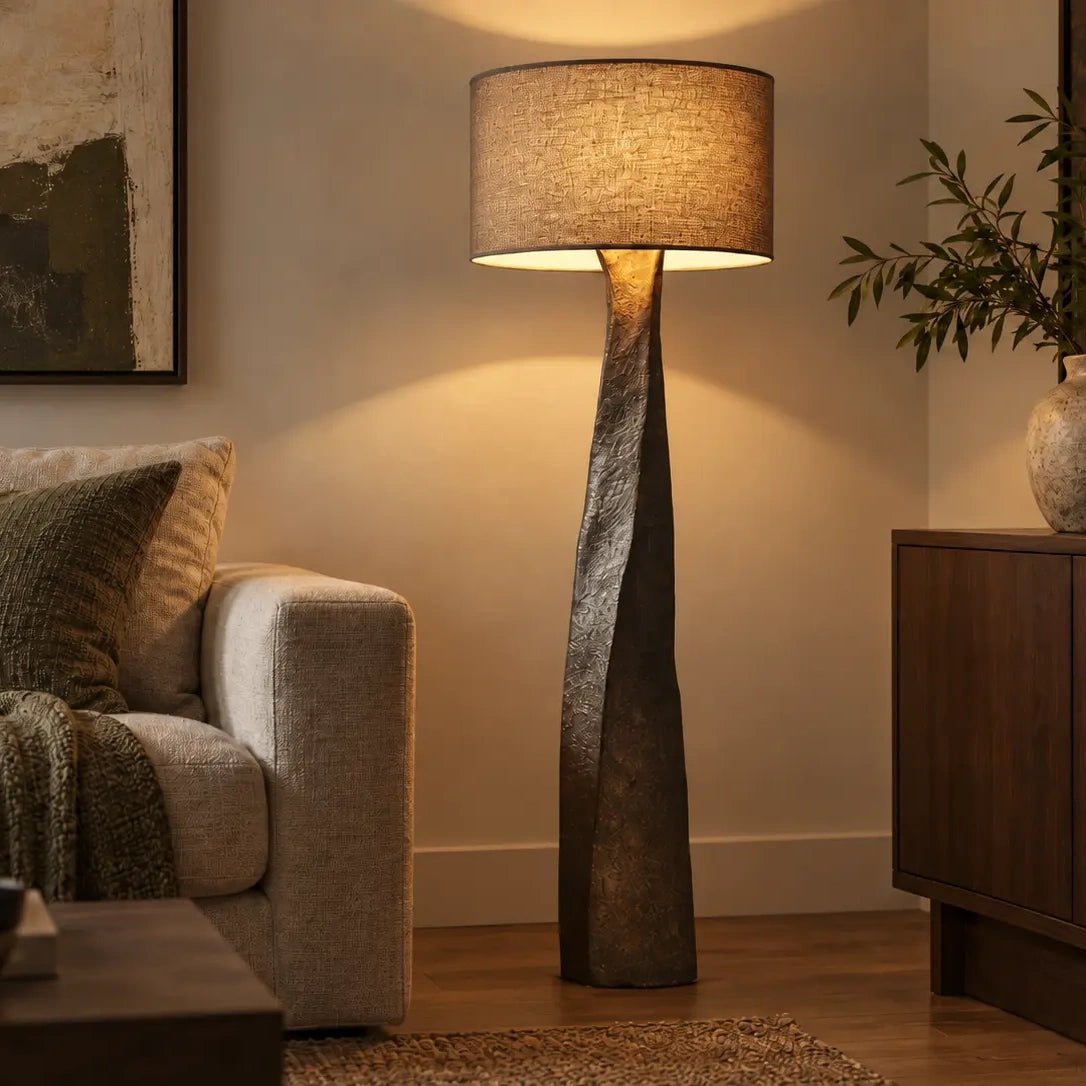 Riven Spire | Sculptural Floor Lamp Inspired by Weathered Rock - JART TEAM