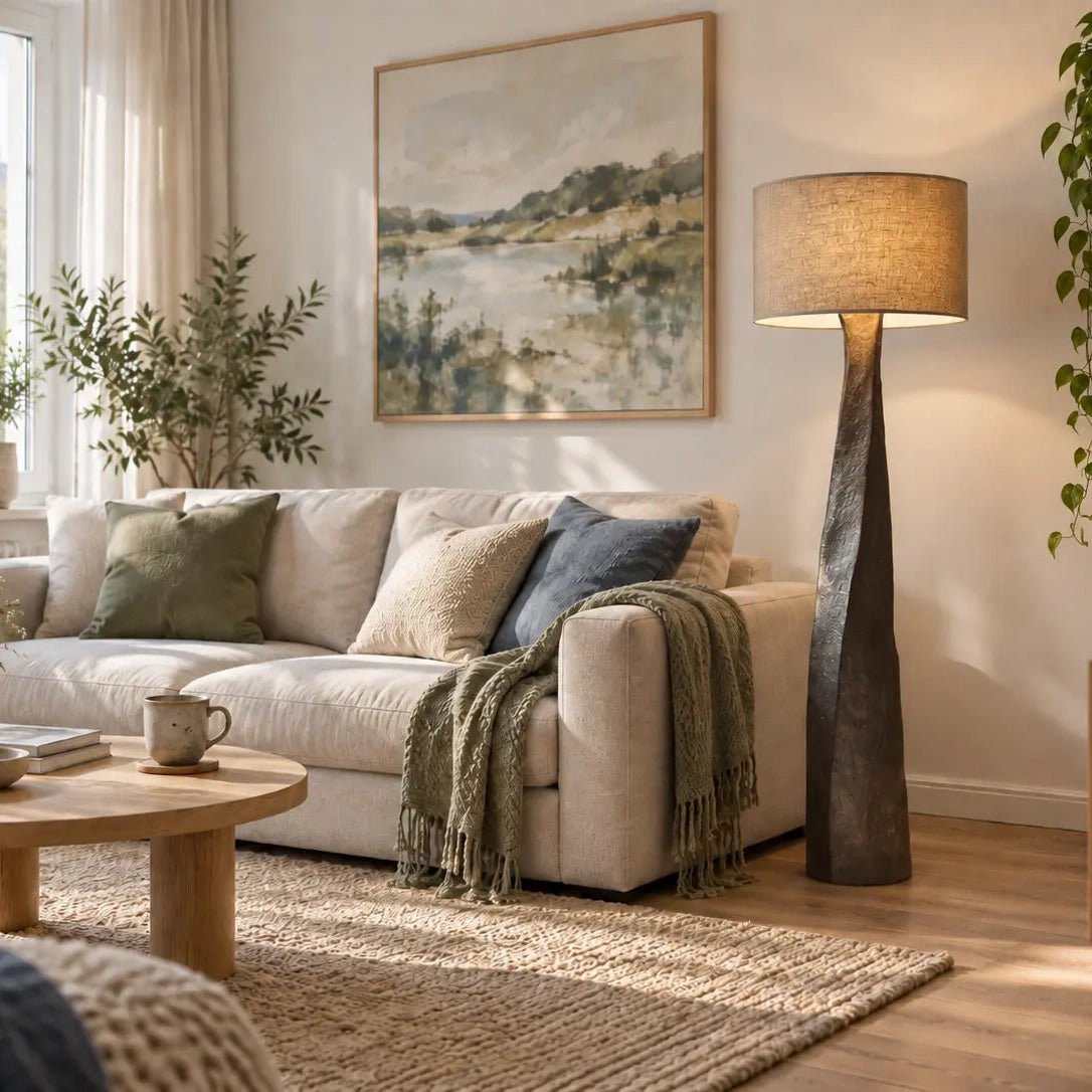 Riven Spire | Sculptural Floor Lamp Inspired by Weathered Rock - JART TEAM