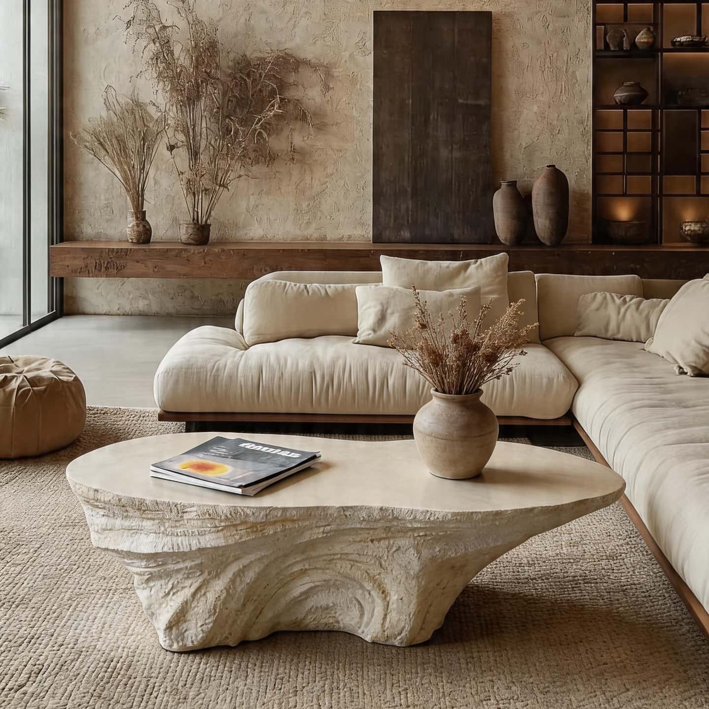 Rock Whisper – A Living Sculptural Coffee Table Inspired by Rocks - JART TEAM