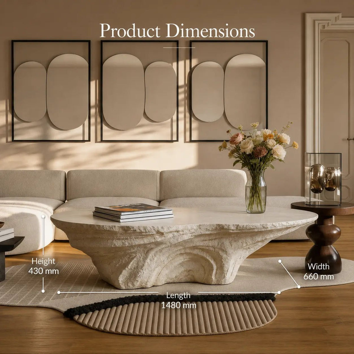 Rock Whisper – A Living Sculptural Coffee Table Inspired by Rocks - JART TEAM
