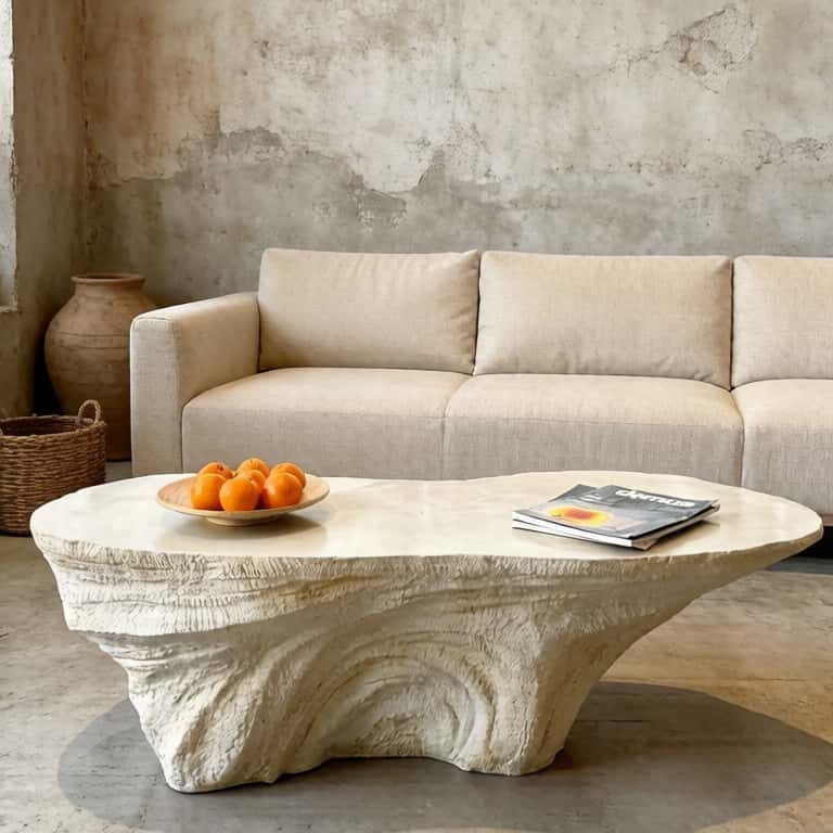 Rockflow – Sculptural Coffee Table Inspired by Rocks - JART TEAM