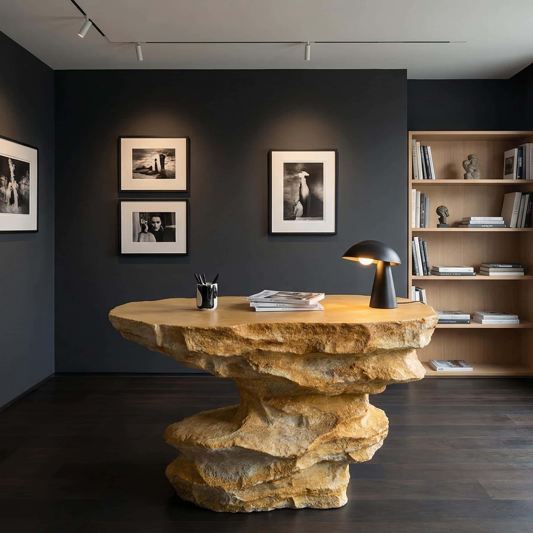 Sand Dune – Coffee Table with Natural Sandstone Texture - JART TEAM