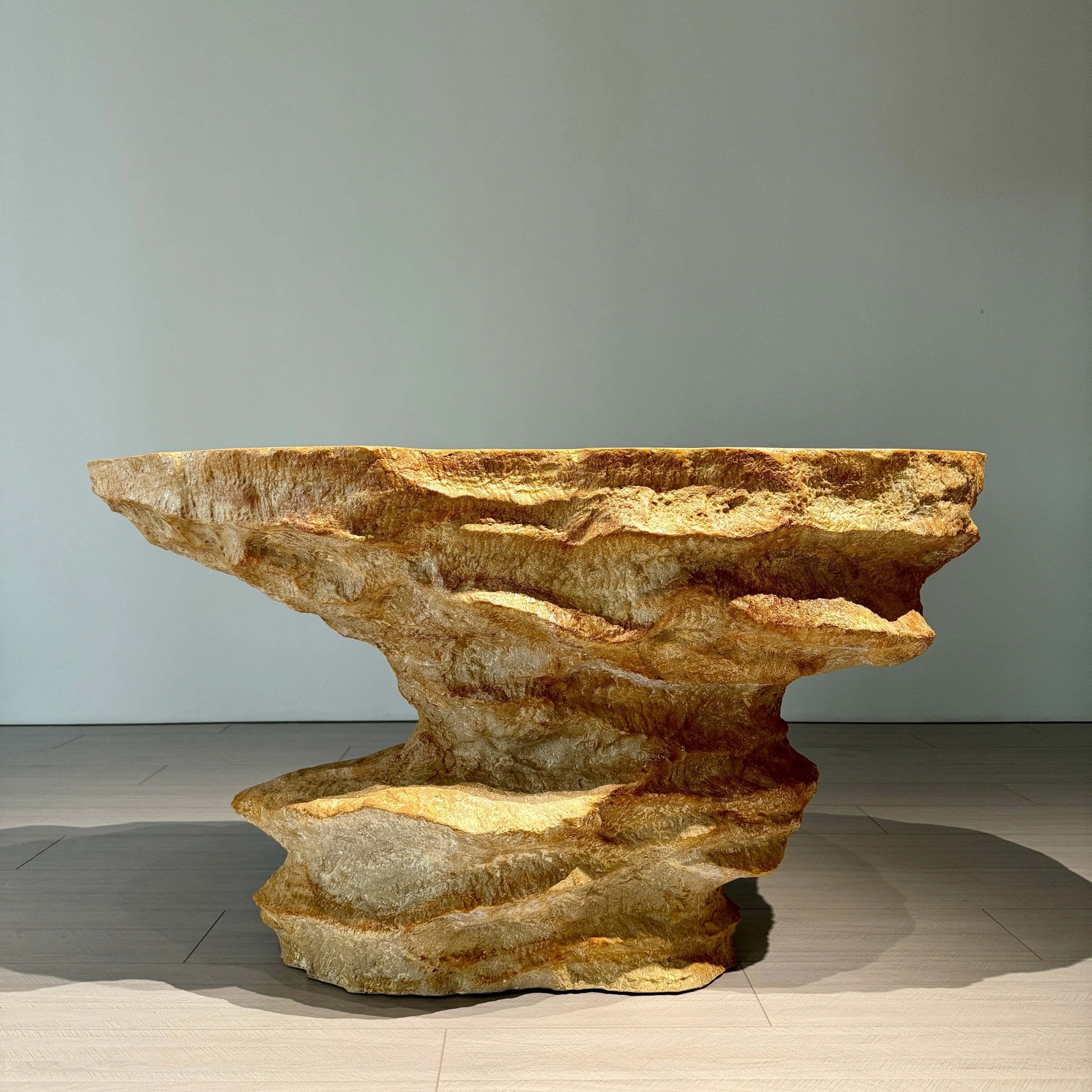 Sand Dune – Coffee Table with Natural Sandstone Texture - JART TEAM