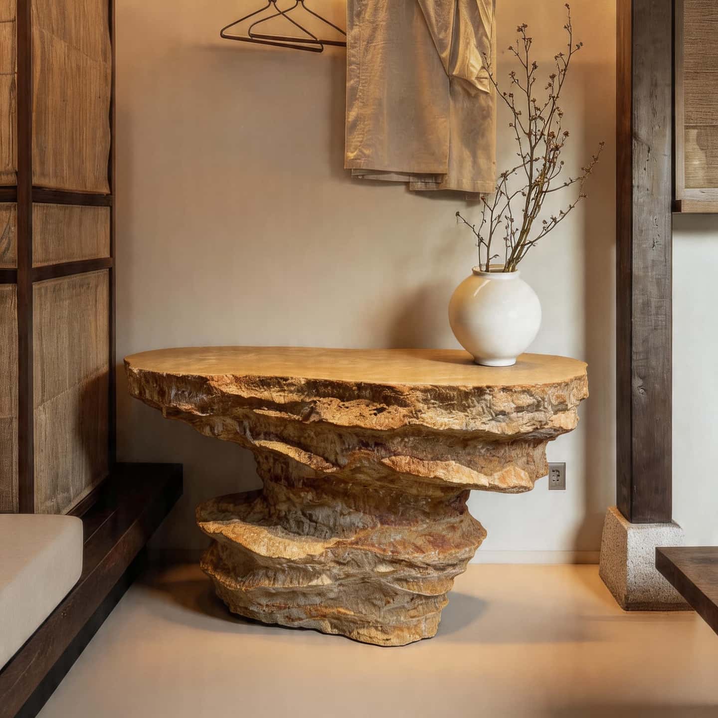 Sand Dune – Sculptural Stone - Inspired Table Collection - JART TEAM