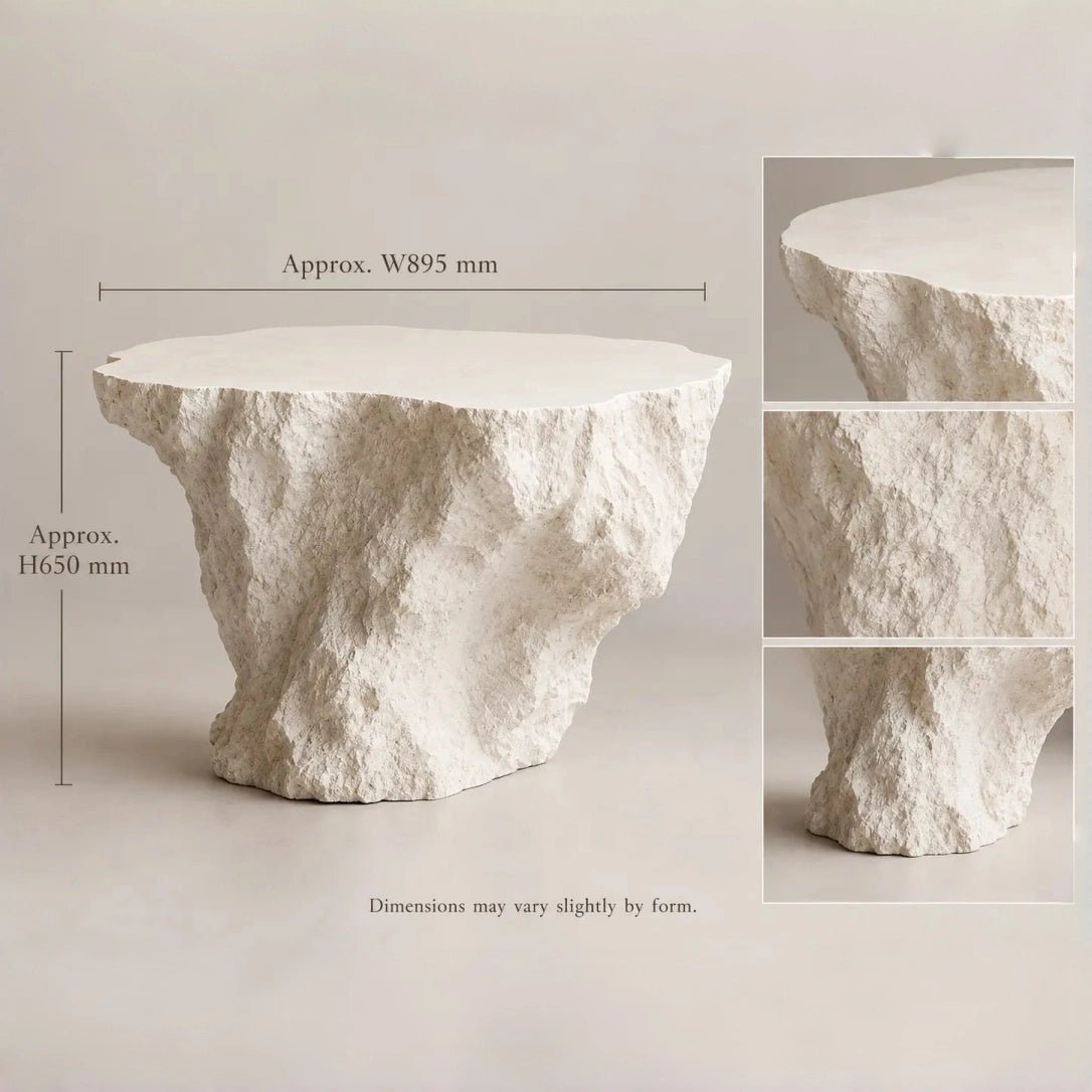 Silent Escarpment — Sculptural Stone-Form Functional Art - JART TEAM