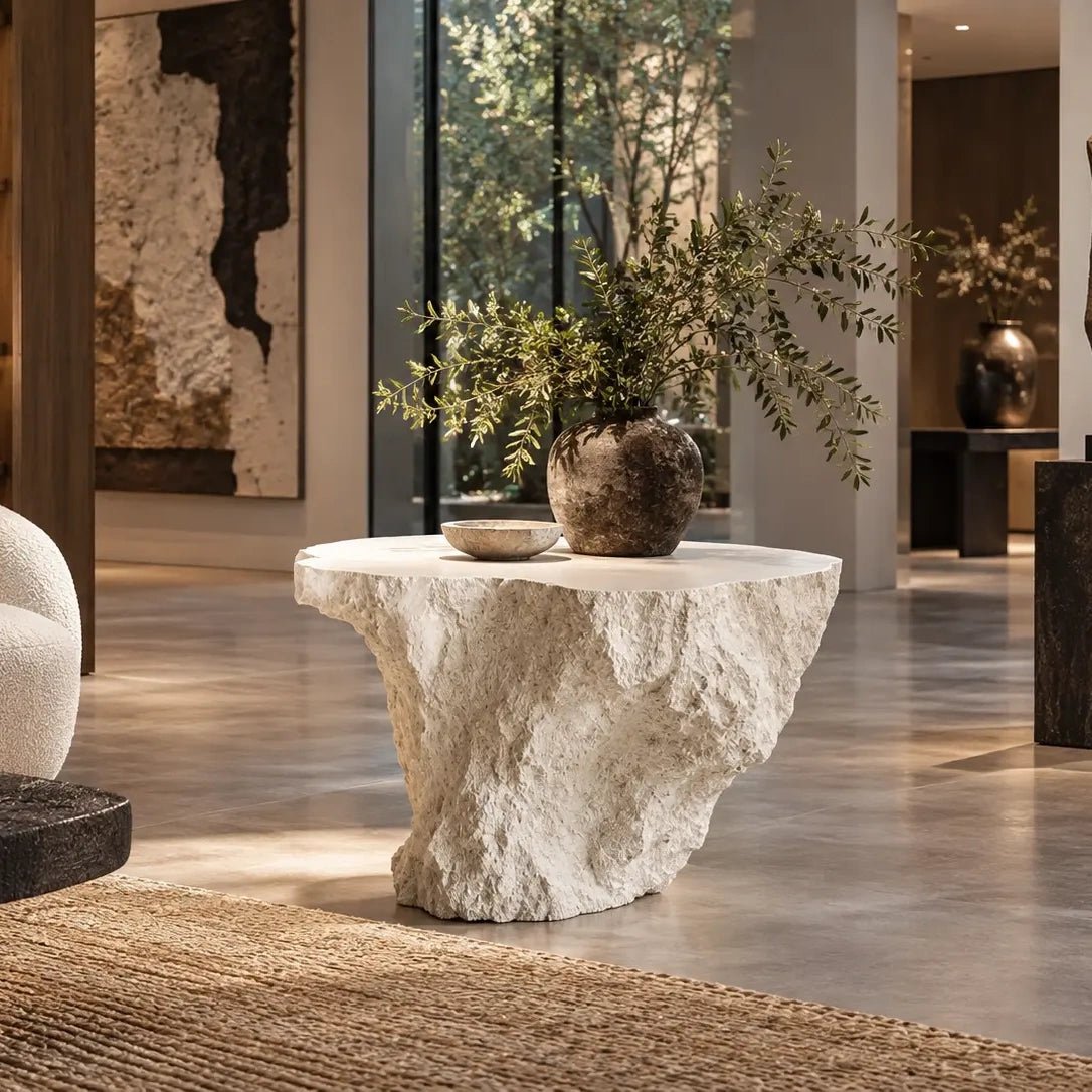 Silent Escarpment — Sculptural Stone-Form Functional Art - JART TEAM