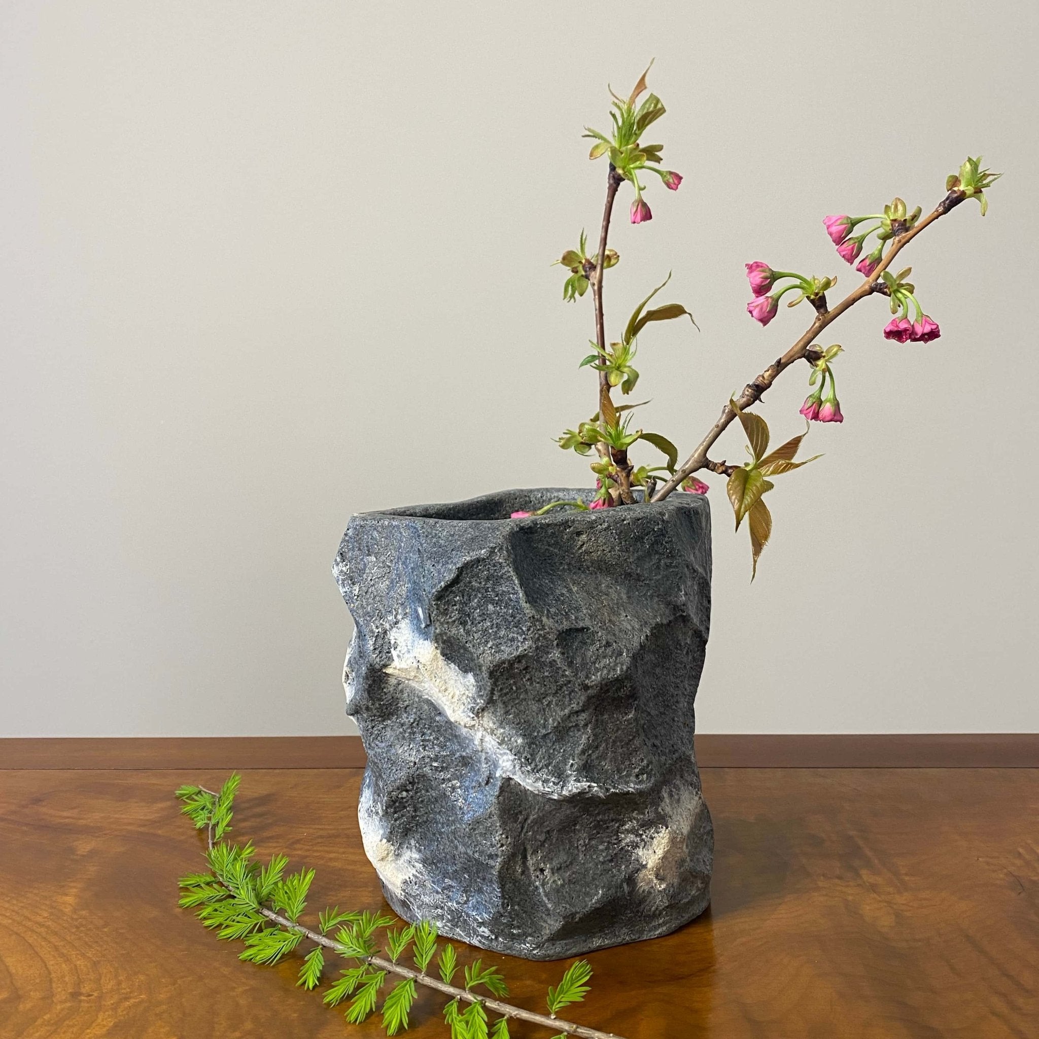 Stone Look Vases - Decorative Artisan Flower Vases - JART TEAM