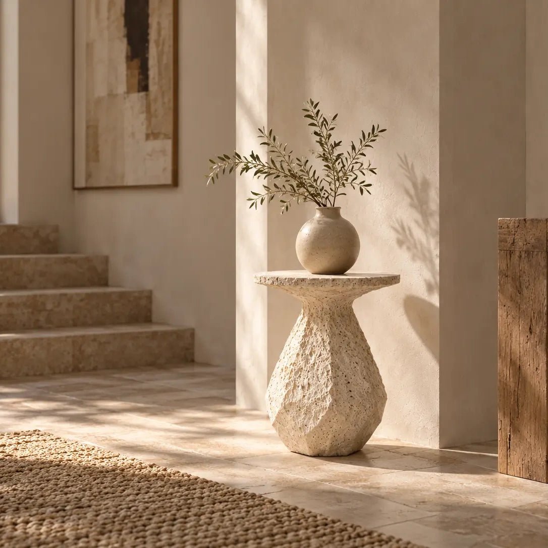 Tidal Vestiges — Sculptural Side Table Set Inspired by Erosion - JART TEAM