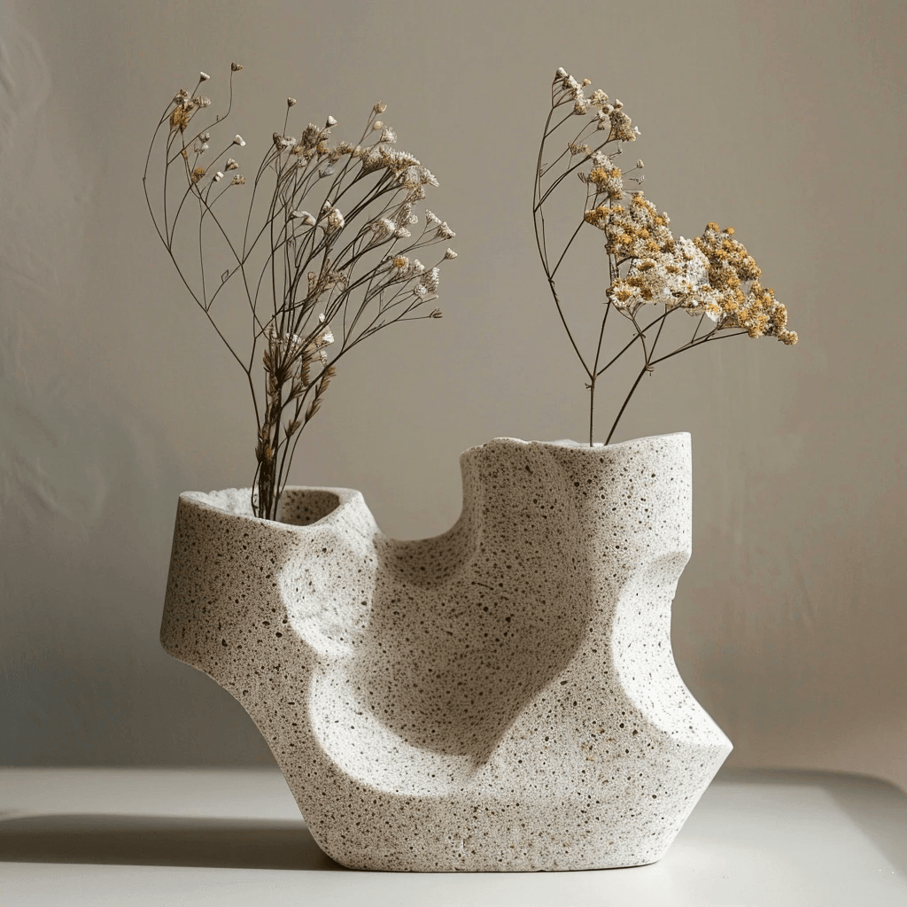 Vase Artistry: Where Nature Meets Minimalist Elegance - JART TEAM
