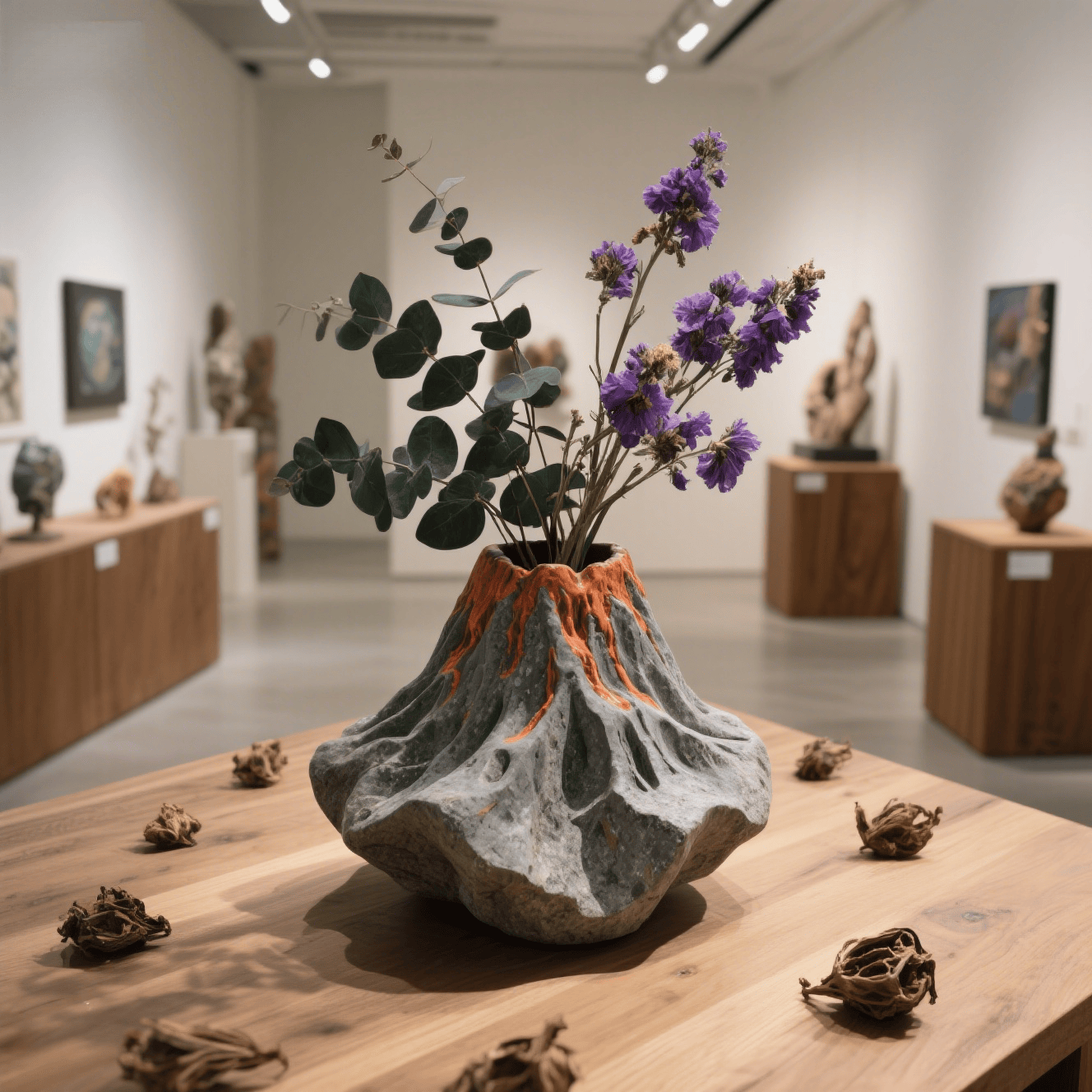 Vase Artistry: Where Nature Meets Minimalist Elegance - JART TEAM